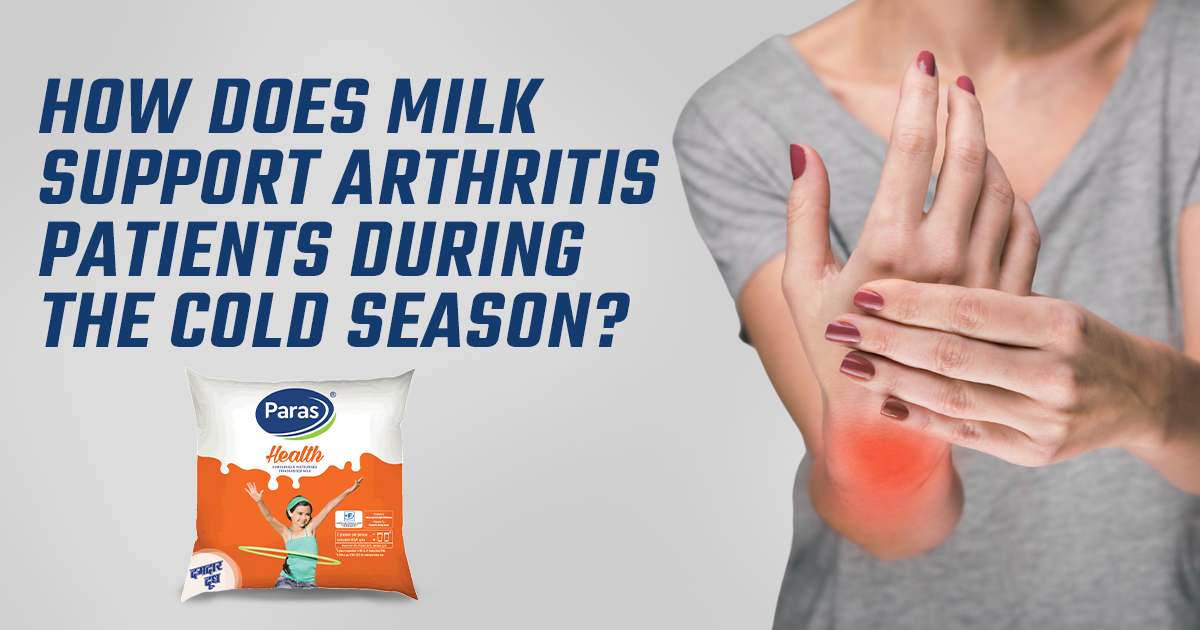 How Does Milk Support Arthritis Patients During Cold Season?